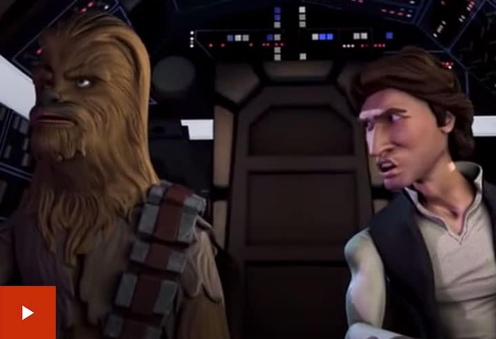 older videos Star Wars The Solo Adventures